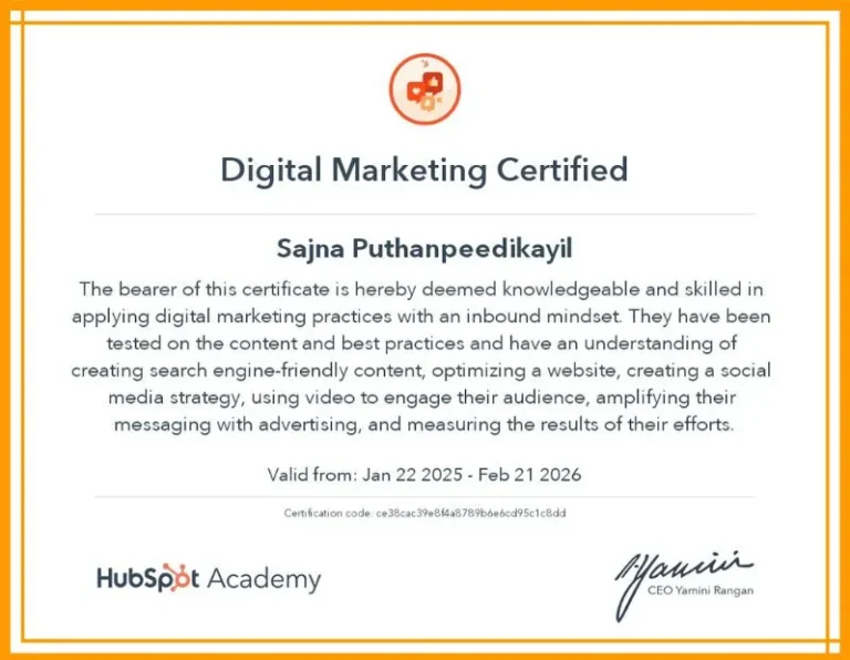 Digital Marketing Freelancer in Dubai